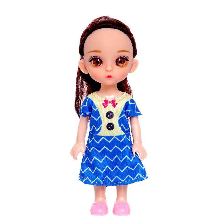 Кукла модная «Ася» в платье, МИКС - фото 1907167255