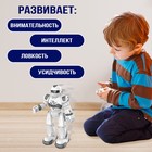 Робот на пульте управления IQ BOT GRAVITONE, радиоуправление, интерактивный, русское озвучивание, цвет серый - Фото 4