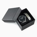 Мужской подарочный набор Bolingdun 2 в 1: наручные часы, браслет, d-4 см - фото 9125616