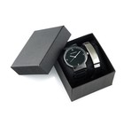 Подарочный набор 2 в 1 "Bolingdun": наручные часы, d=4 см, браслет - фото 3205324