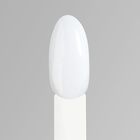 Fiber Gel для наращивания ногтей, со стекловолокном,15 мл, LED/UV, цвет белый - Фото 6