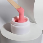 Fiber Gel для наращивания ногтей, со стекловолокном, 15 мл, LED/UV, цвет нежно-розовый - Фото 3