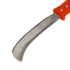 Нож садовый, 23 см, закруглённое лезвие, с пластиковой ручкой - Фото 2