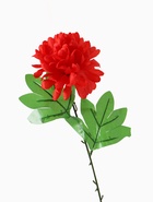 Цветы искусственные «Пион садовый», h=46 см, d=14 см, красные - Фото 4