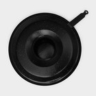 Сковорода- гриль Healthy grill, d=33 см, эмалированное покрытие, цвет чёрный - Фото 12