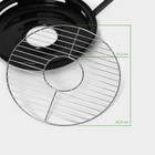 Сковорода- гриль Healthy grill, d=33 см, эмалированное покрытие, цвет чёрный - Фото 7