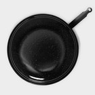 Сковорода- гриль Healthy grill, d=33 см, эмалированное покрытие, цвет чёрный - фото 4316444