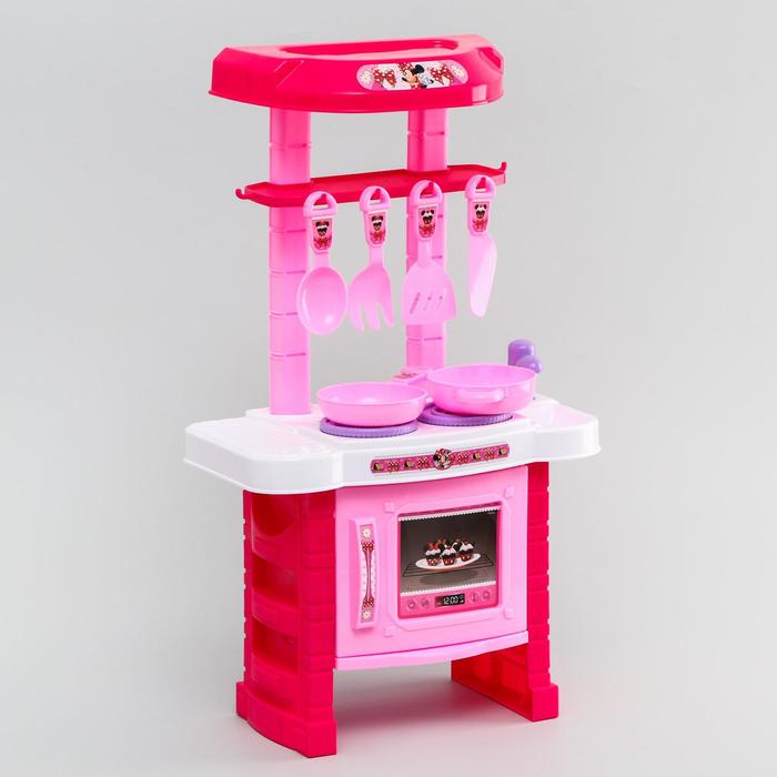 Игровой модуль кухня «Готовим вместе», Минни Маус, свет, звук 48473