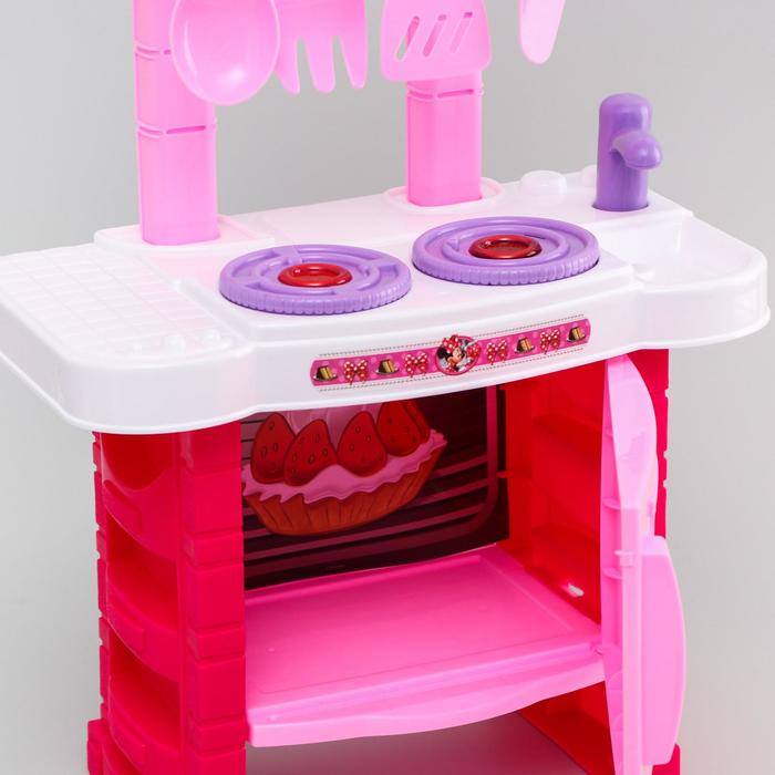 Игровой модуль кухня «Готовим вместе», Минни Маус, свет, звук 48473