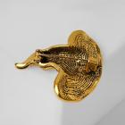 Брошь «Волшебная шляпа», цвет чёрно-белый в чернёном золоте - Фото 2