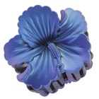 краб для волос цветочный яркий 8 см лилия, микс - Фото 1