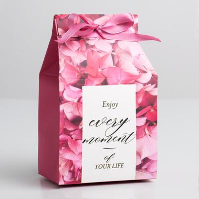 Кондитерская упаковка «Enjoy», 8 х 10 х 16 см