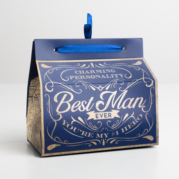 Упаковка для кондитерских изделий Best man, 10 × 18 × 15 см