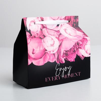 Кондитерская упаковка «Enjoy», 10 х 18 х 15 см