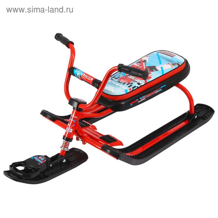 Снегокат «Ника-джамп» hockey, красный, СНД1/Х2 Nika Kids - Фото 1