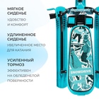Снегокат Nika Snowdrive, СНД3/SD12, цвет голубой/чёрный - Фото 5