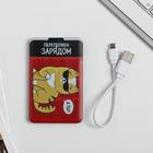 Зарядное устройство «Переполнен зарядом», 2500 mAh, 6 х 9,5 см - фото 51451735