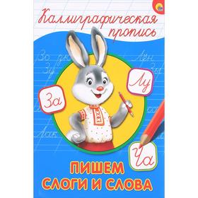 Каллиграфическая пропись. Пишем слоги и слова 5533389