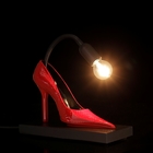 Лампа настольная "Красная туфля", 27 × 11 × 33 см - Фото 4