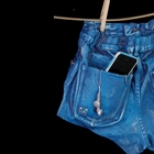 Часы настенные "Шорты джинсовые", 7 × 45 × 32 см - Фото 5