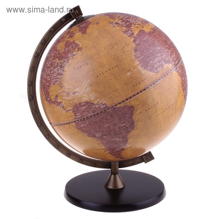 Глобус настольный "Северо-Запад", d 33 см, 30 × 30 × 45 см - Фото 1