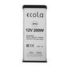 Блок питания Ecola для светодиодной ленты 12 В, 200 Вт, IP53 - фото 9259856