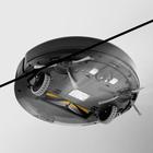 Робот-пылесос Kitfort КТ-565, 25 Вт, сухая/влажная уборка, 0.47 л, 90-120 мин, чёрный - фото 51319838