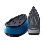 Парогенератор Kitfort КТ-922, 2400 Вт, керамическая подошва, 50 г/мин, 2 л, чёрно-синий - Фото 2