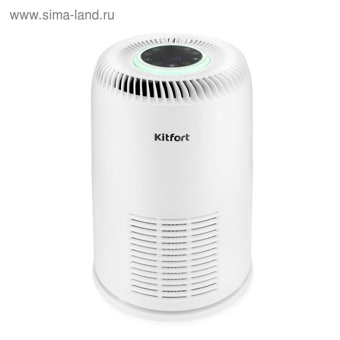Очиститель воздуха Kitfort КТ-2812, 20 Вт, 180 м3/ч, до 20 м2, ионизация, белый - Фото 1