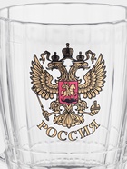 Пивная кружка «Герб России», 500 мл, стекло, прозрачная - Фото 2