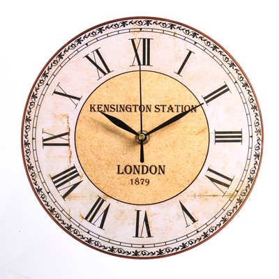 Часы настенные "Лондон", дискретный ход, d-23.5 см