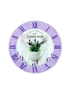 Часы настенные интерьерные  "Лаванда",  d-23.5 см 5470263 - фото 14595589