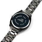 Мужской подарочный набор Bolingdun 2 в 1: наручные часы, кулон, d-4.8 см - фото 6360405