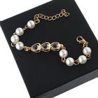 Женский подарочный набор «Майоми» 2 в 1: наручные кварцевые часы, браслет, d=2.5 см - Фото 3