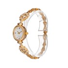 Женский подарочный набор "Наен" 2 в 1: наручные часы, браслет, d-2.5 см - Фото 5