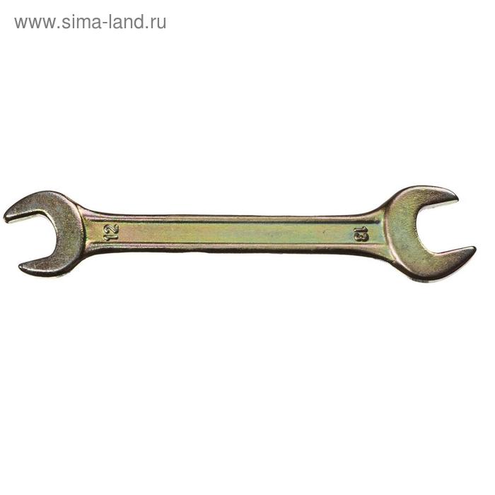 Рожковый гаечный ключ DEXX 27018-12-13, 12 x 13 мм - Фото 1