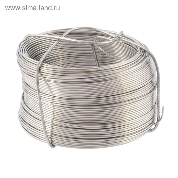 Проволока «Сибртех» из нержавеющей стали 0.9 мм, длина 50 м - Фото 1