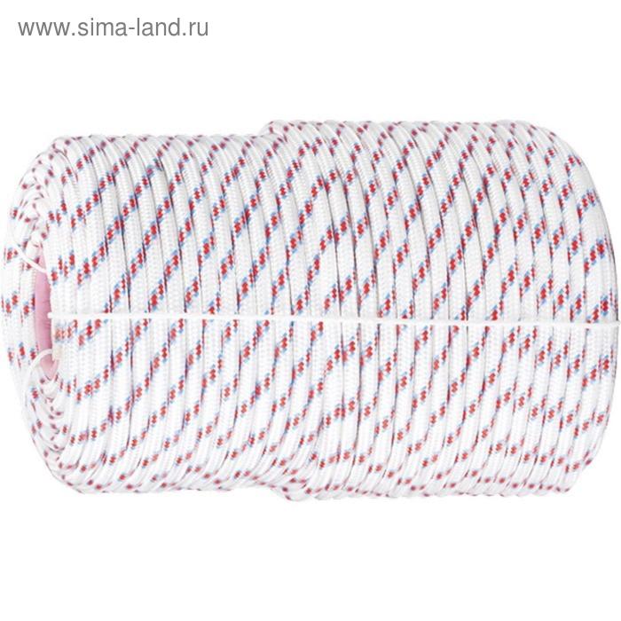 Фал "Сибртех" плетёный полипропиленовый с серд., 6 мм, L100 м, 16-прядный - Фото 1