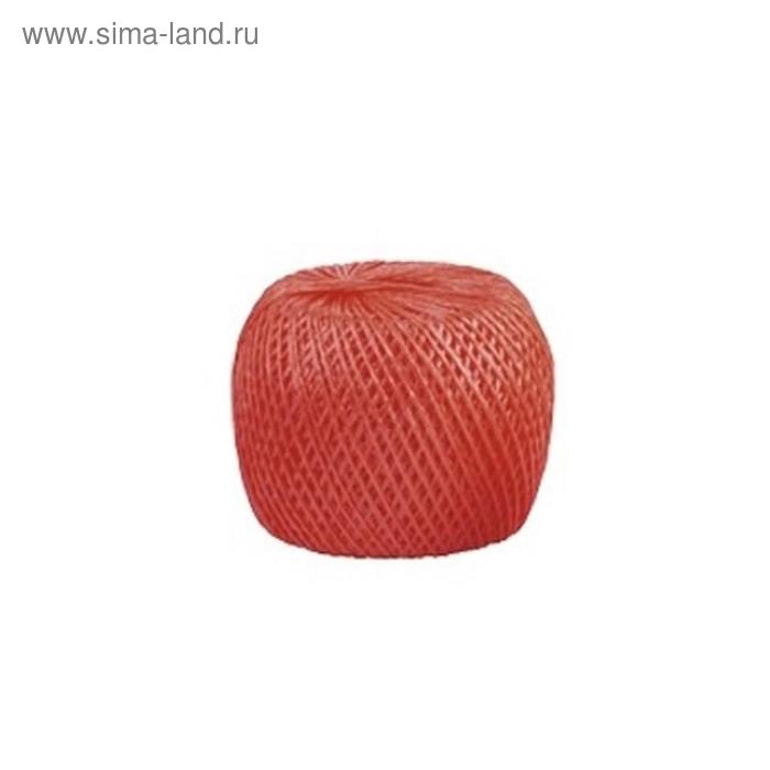 Шпагат "Сибртех" полипропиленовый красный, 1,4 мм, L 500 - Фото 1