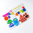 Игра на липучках «Изучаем цвета и формы» - фото 3714463