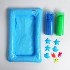 Песок для лепки флаффи «Морской мир», 2 цвета 100 г - фото 43837442