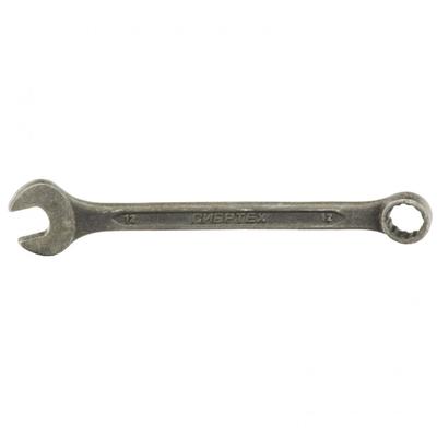 Ключ комбинированный "Сибртех" 14907, фосфатированный, 12 мм, ГОСТ 16983