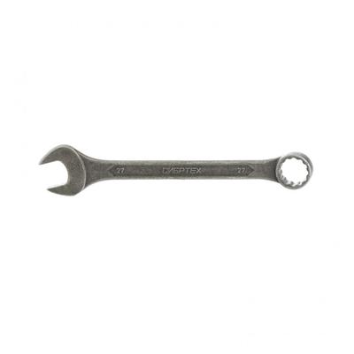 Ключ комбинированный "Сибртех" 14915, фосфатированный, 27 мм, ГОСТ 16983