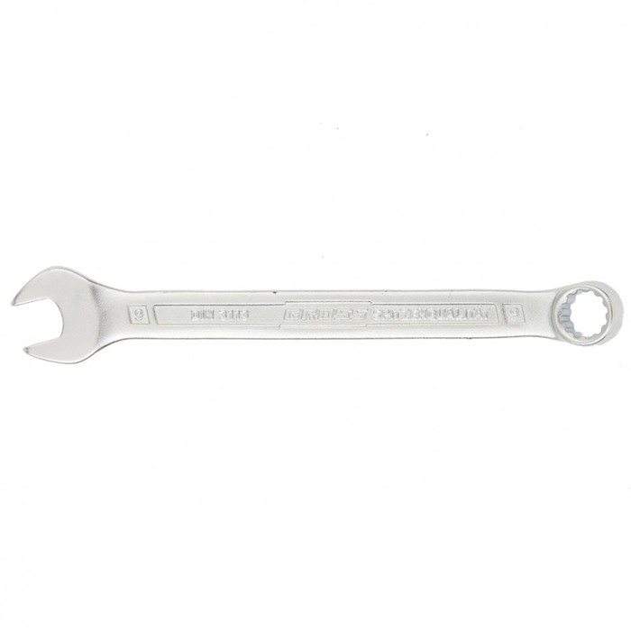 Ключ комбинированный Gross 15128, 9 мм, холодный штамп - Фото 1