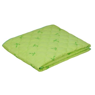 Одеяло, размер 140×205±2 см, бамбуковое волокно, салатовый