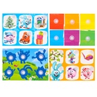 Игра развивающая на липучках «Изучаем времена года», Смешарики - Фото 4