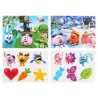 Игра развивающая на липучках «Изучаем времена года», Смешарики - Фото 3