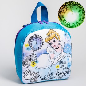 Рюкзак детский, с мигающим элементом, отдел на молнии, «Принцессы»‎, Disney Ош