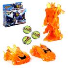 Робот «Зверь», трансформируется при столкновении, 2 штуки, МИКС - Фото 1