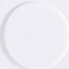 Горшок с поддоном «Камешки», 5 л, цвет белый - Фото 5